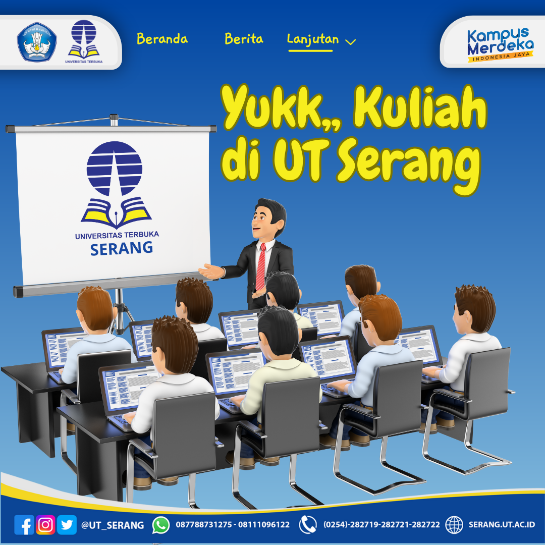 Digital Campaign Penerimaan Mahasiswa Baru UT Serang