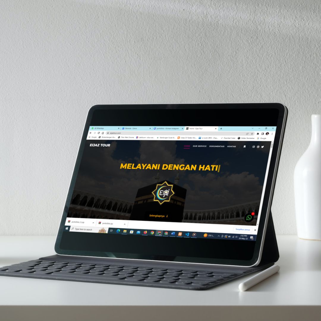 Pembuatan Website Responsive Eijaz