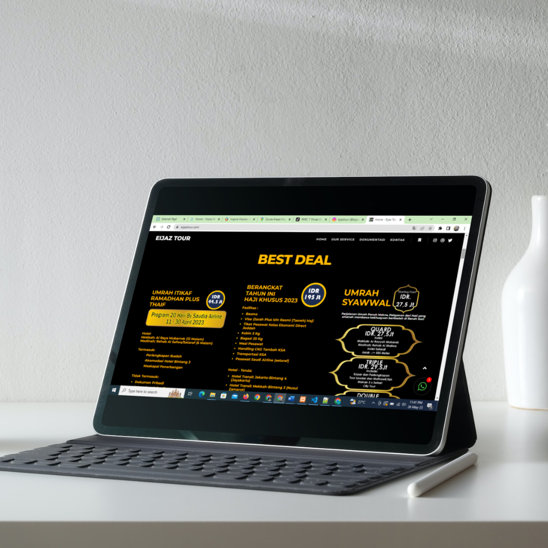 Pembuatan Website Responsive Eijaz