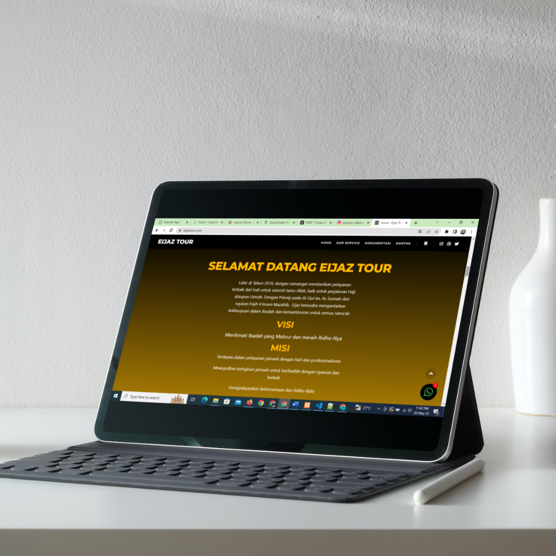 Pembuatan Website Responsive Eijaz