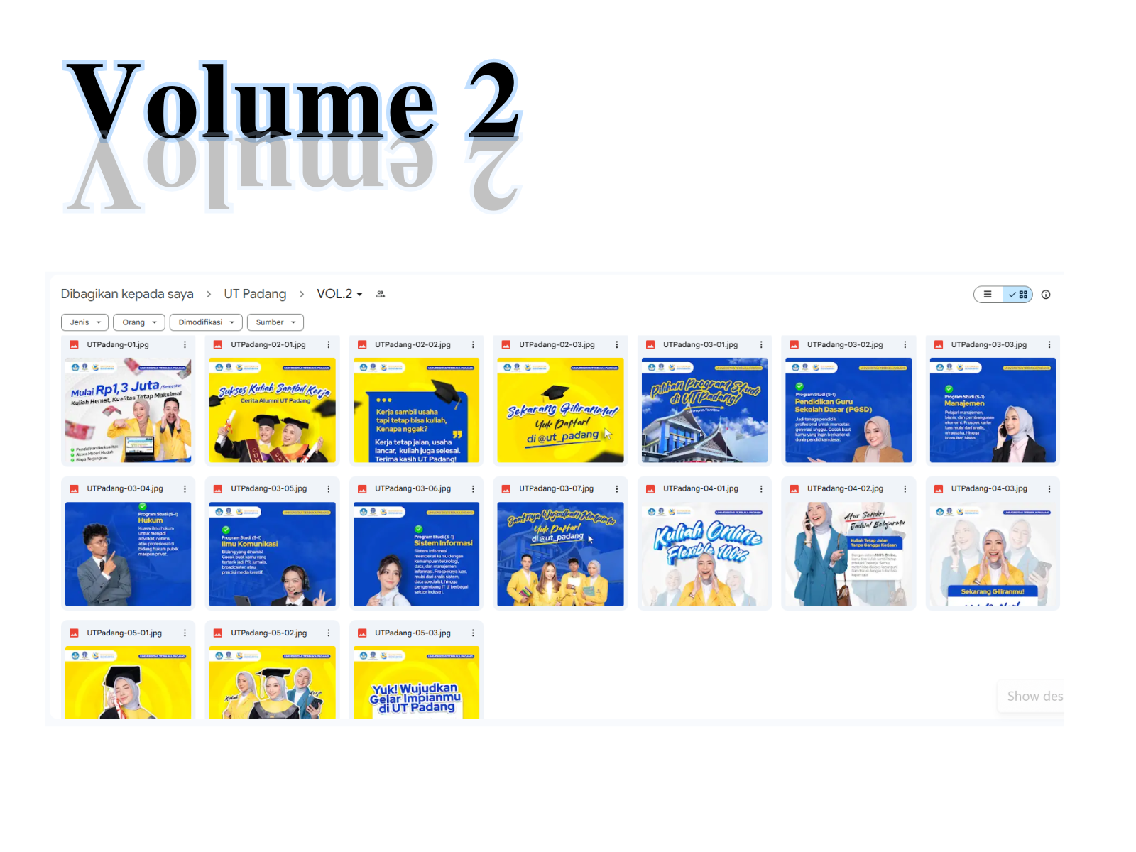 Pengembangan Desain Konten Flyer Digital Promosi UT Padang