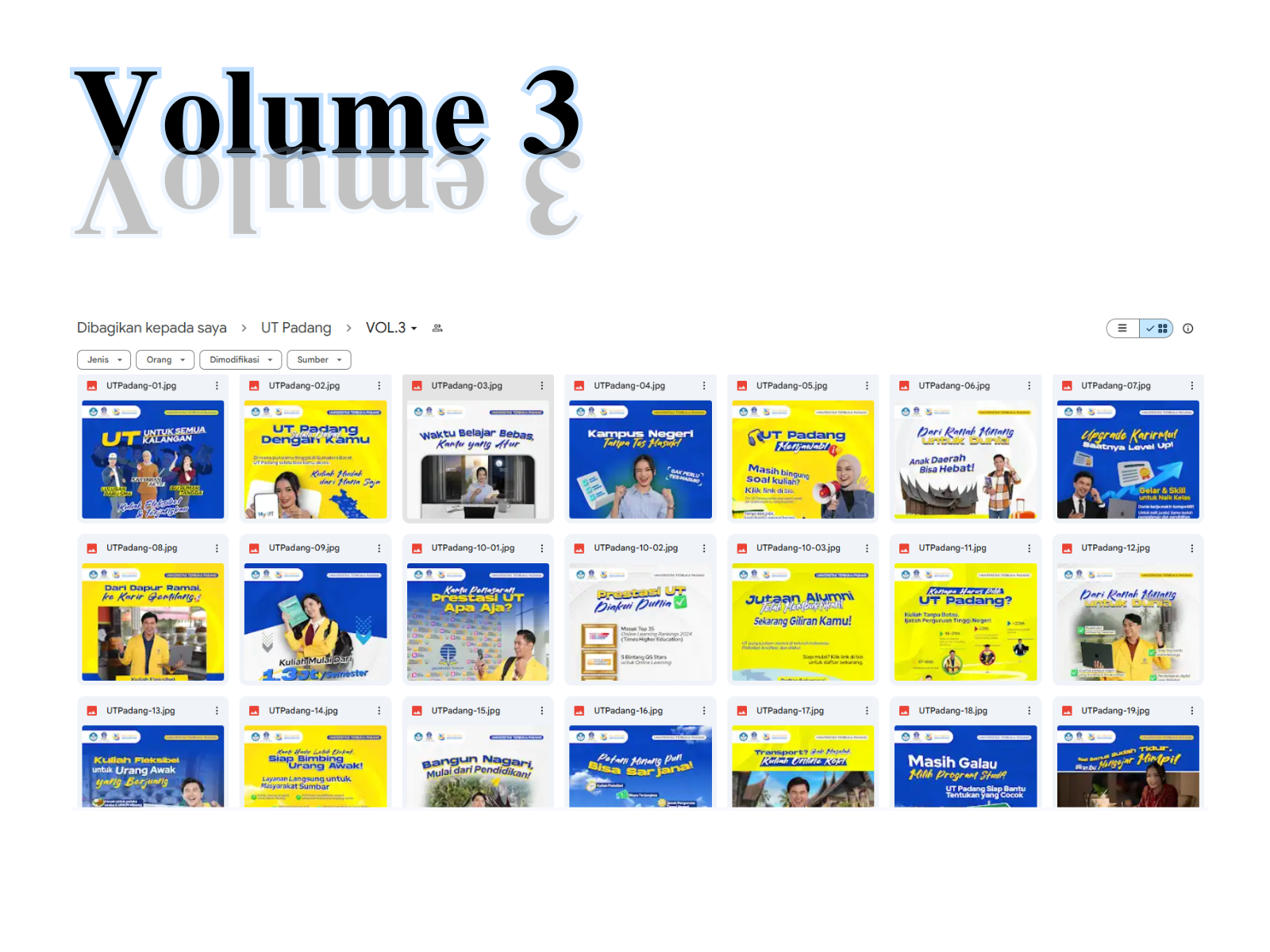 Pengembangan Desain Konten Flyer Digital Promosi UT Padang